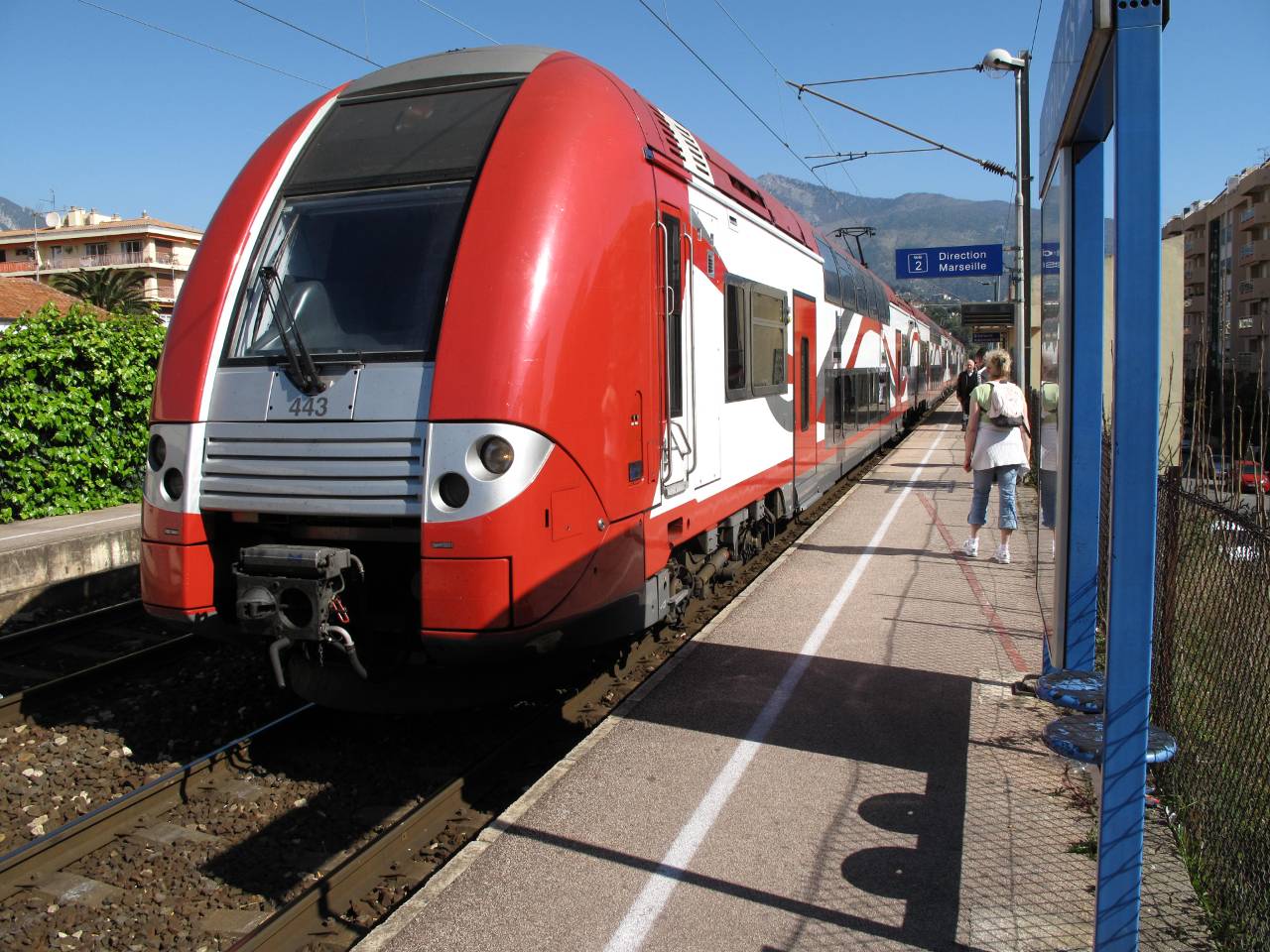 The train Z 26500 in Carnoles